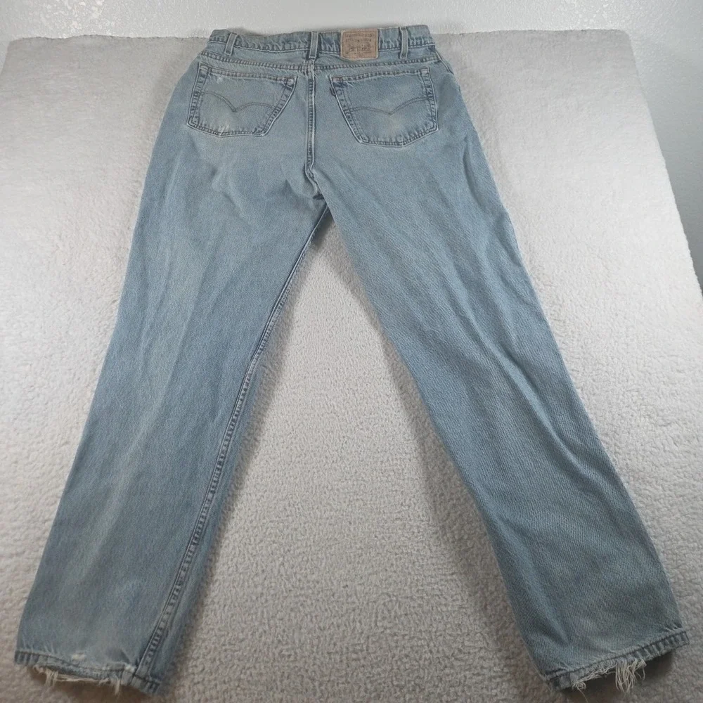 Vintage 90's Levi's Levi Strauss Signature 545‎ Loose Fit Jeans Mens 35x32